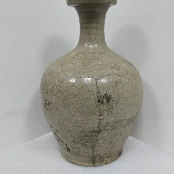 [BUNJANG] Authentic Goryeo Celadon Wide-Mouth Vase / 진품 고려청자 광구병