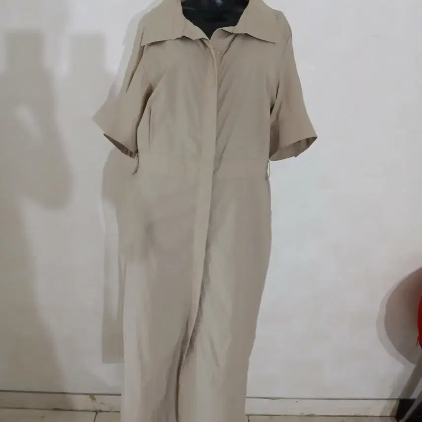 [BUNJANG] Jigott Zipper Dress with Crisp Fabric / 지고트 바스락 소재 지퍼 원피스