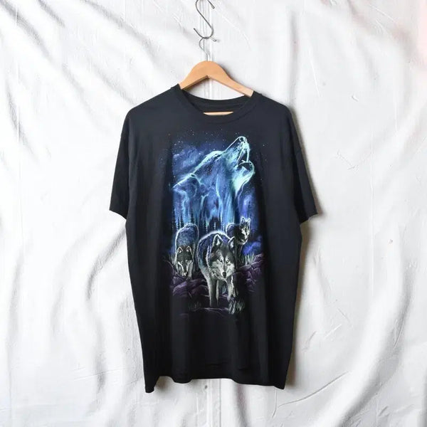 [BUNJANG] Animal Graphic T-Shirt / 애니멀 그래픽 반팔티 M0818