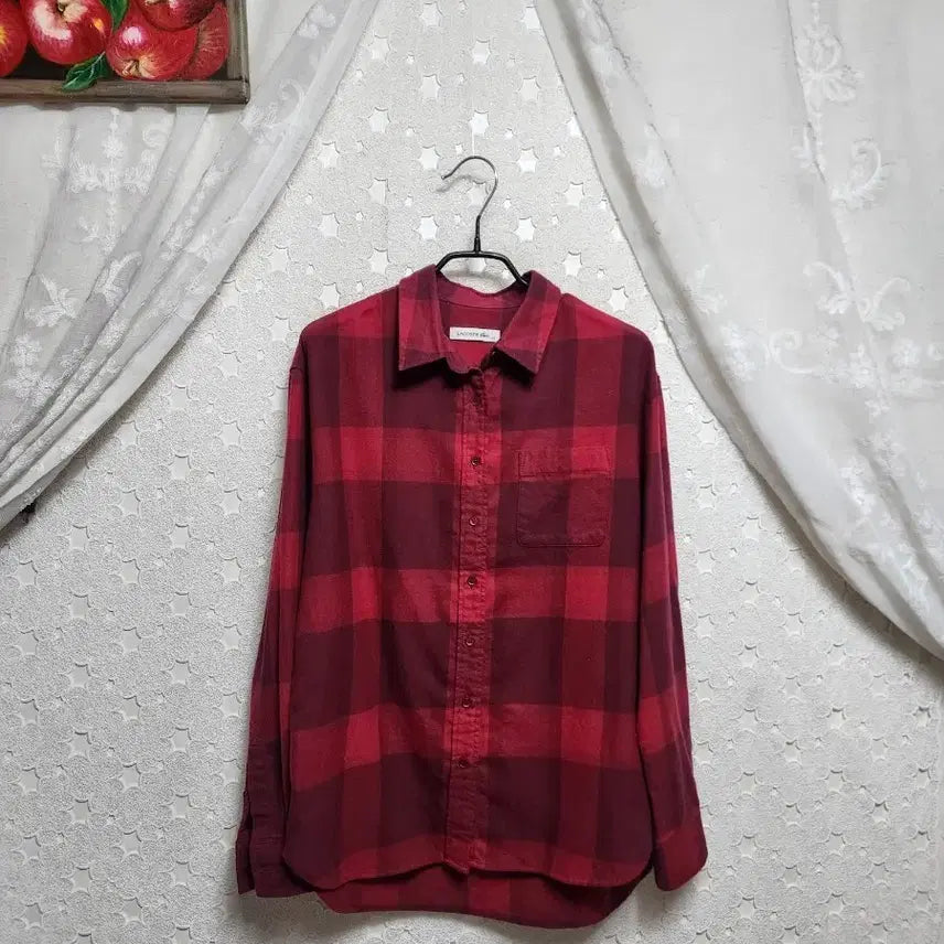 [BUNJANG] Lacoste Women's Spring/Autumn Shirt Size 90 / 라코스테 춘추용 셔츠 여성90