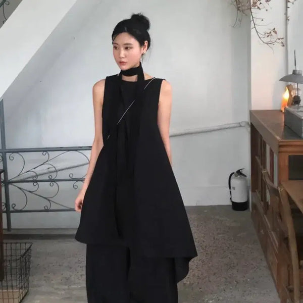 [BUNJANG] Win Out Wide Pants and Tank Top Set / 윈아웃 와이드팬츠, 나시