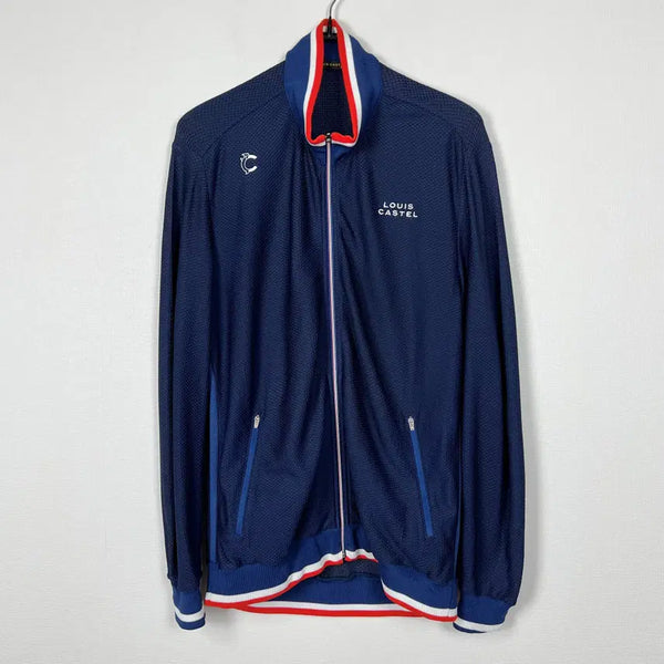 [BUNJANG] Louis Castel Mesh Knit Zip-Up Jacket Cardigan Men's L (100) / 루이까스텔 매쉬 니트 집업 자켓 가디건 남L 100 라덴 빈티지