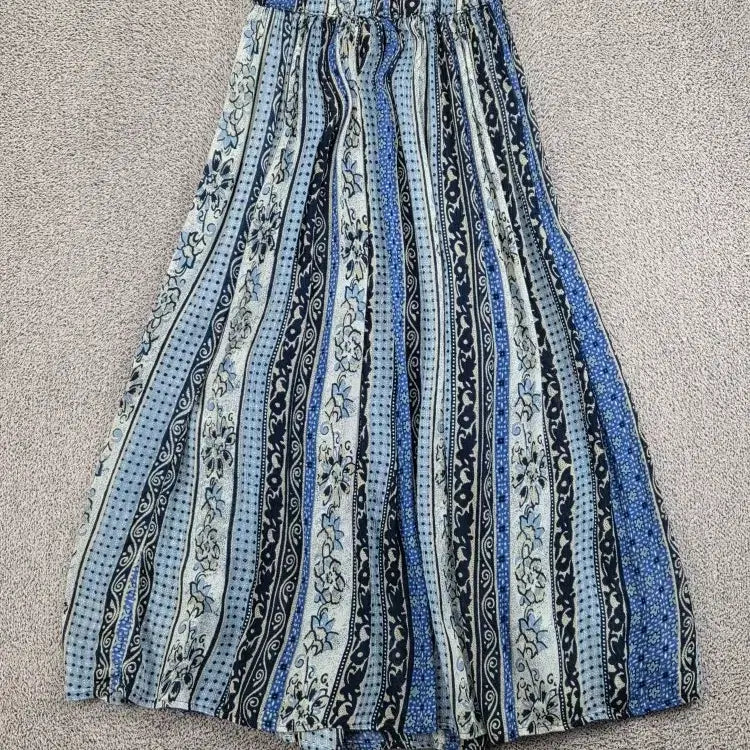 [BUNJANG] Style My Way Vintage Ethnic Pattern Maxi Skirt / 스타일마이웨이 빈티지 롱 스커트 ( XL ) / 13051
