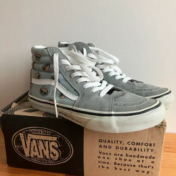[BUNJANG] Vans x Undercover Hamburger Sk8-Hi Sneakers / 반스 x 언더커버 햄버거 스케이트 하이 260