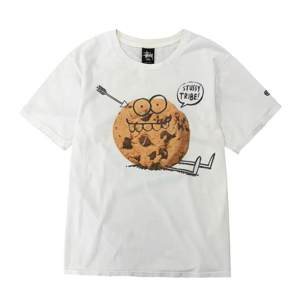 [BUNJANG] Stussy x Kevin Lyons Cookie T-Shirt (S) / 스투시 X 케빈라이언스 쿠키 티셔츠