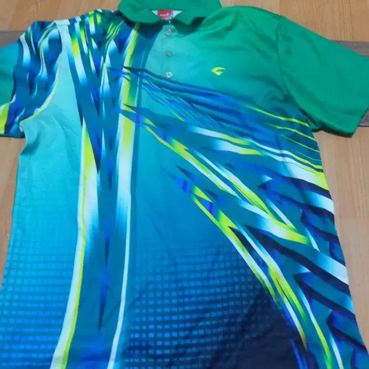 [BUNJANG] Vintage Men's Short Sleeve Collared Polo T-Shirt - Badminton Wear / 6천원구제 비트로 남성 반팔 카라 티셔츠 배드민턴복 4