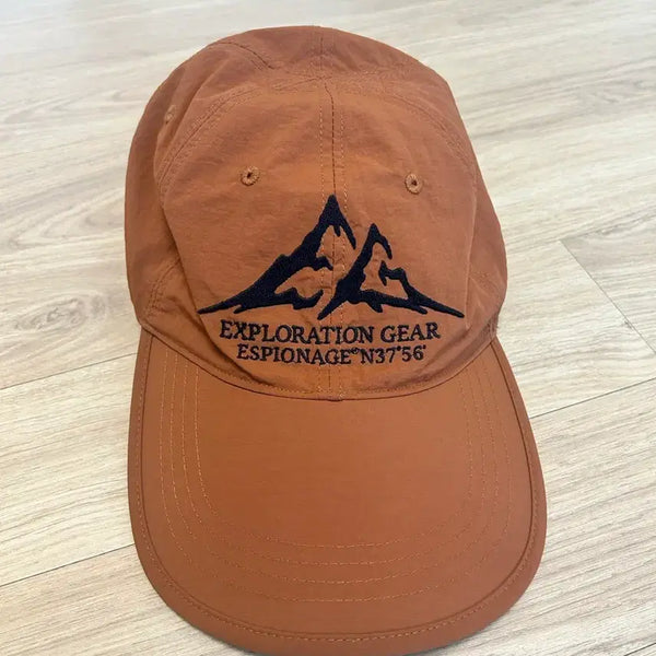 [BUNJANG] Espionage Logo Ball Cap Brown / 에스피오나지 모자