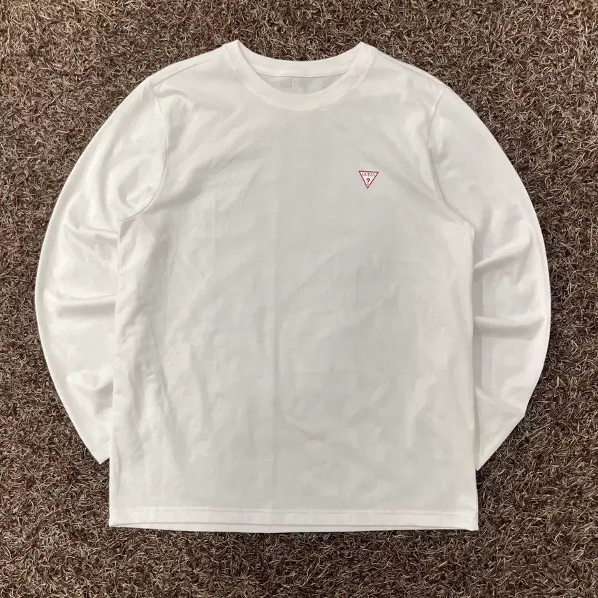 [BUNJANG] Guess White Long Sleeve T-Shirt / M 게스 화이트 롱슬리브 긴팔 티셔츠