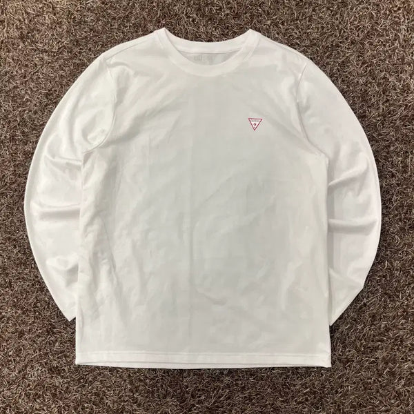 [BUNJANG] Guess White Long Sleeve T-Shirt / M 게스 화이트 롱슬리브 긴팔 티셔츠