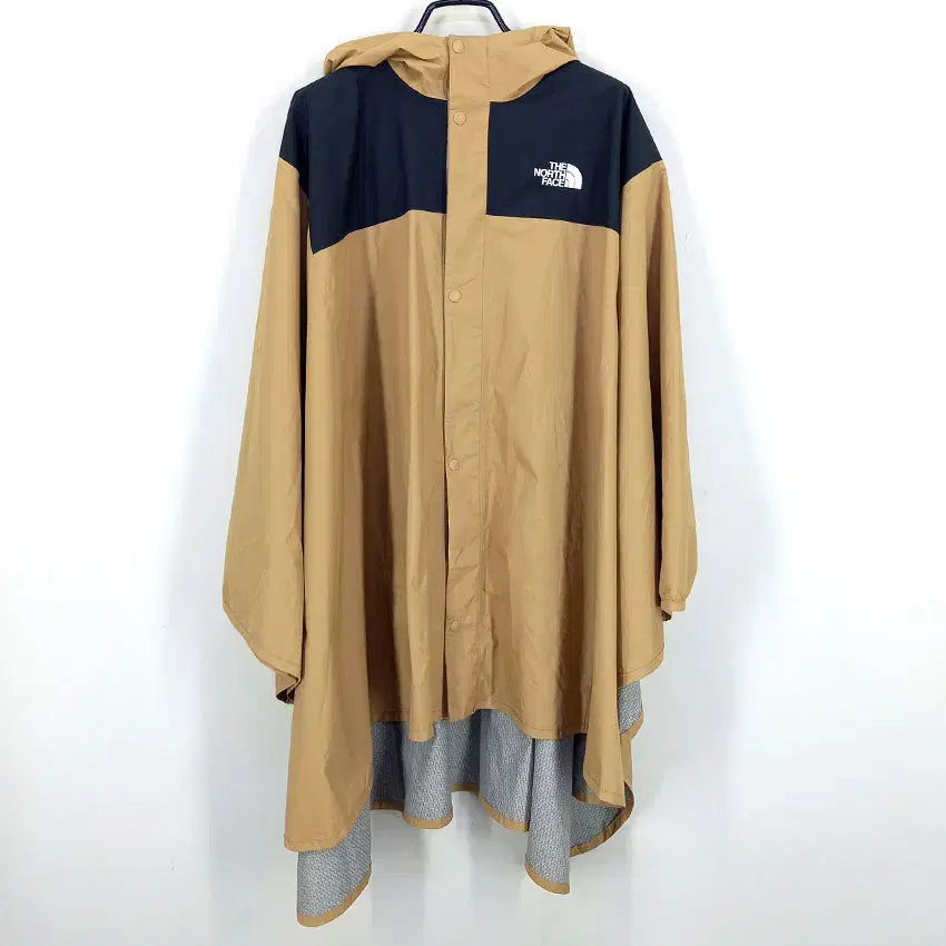 [BUNJANG] The North Face Junior Snap Button Raincoat Brown 160 / 노스페이스 여주니어 스냅버튼 레인코트 브라운160 (HU46107)