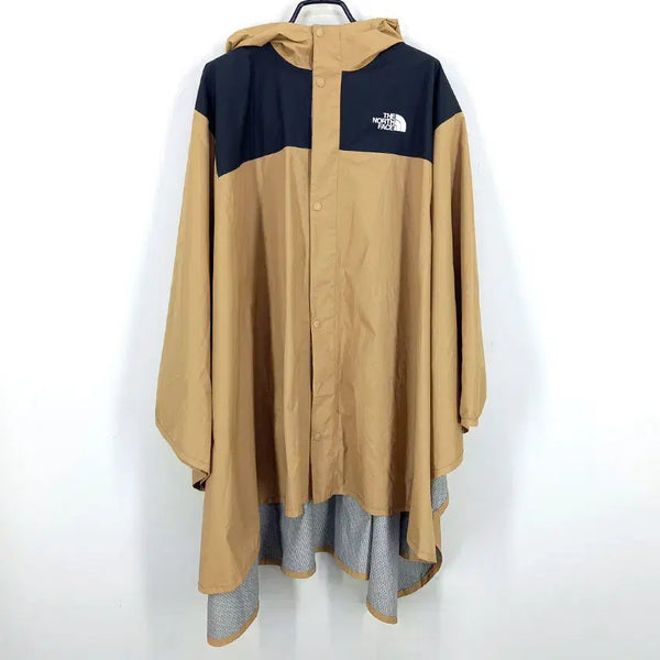 [BUNJANG] The North Face Junior Snap Button Raincoat Brown 160 / 노스페이스 여주니어 스냅버튼 레인코트 브라운160 (HU46107)