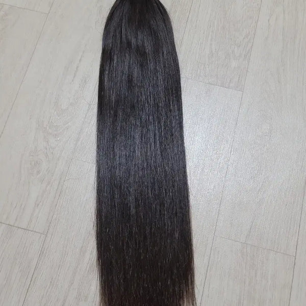 [BUNJANG] 16-inch Natural Remy Hair No-Tip Hair Extensions (200 Strands) / 붙임머리 노팁천연모 16인치 200가닥