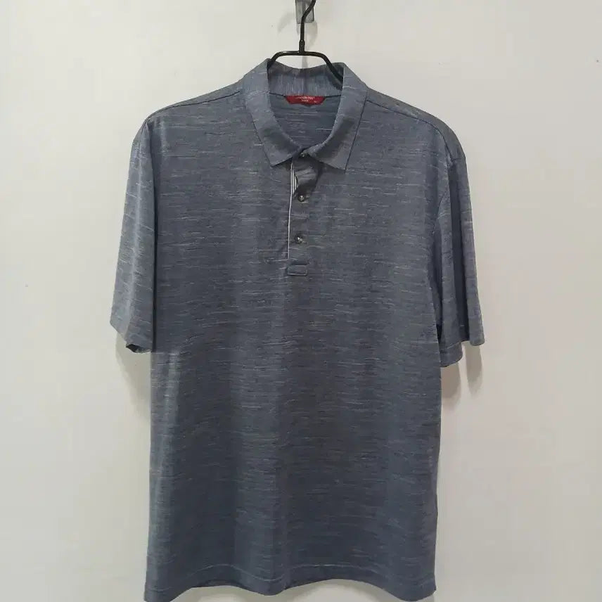 [BUNJANG] London Fog Men's Collar Neck Short Sleeve T-Shirt Size 105 / 런던포그 남성 카라넥 반팔