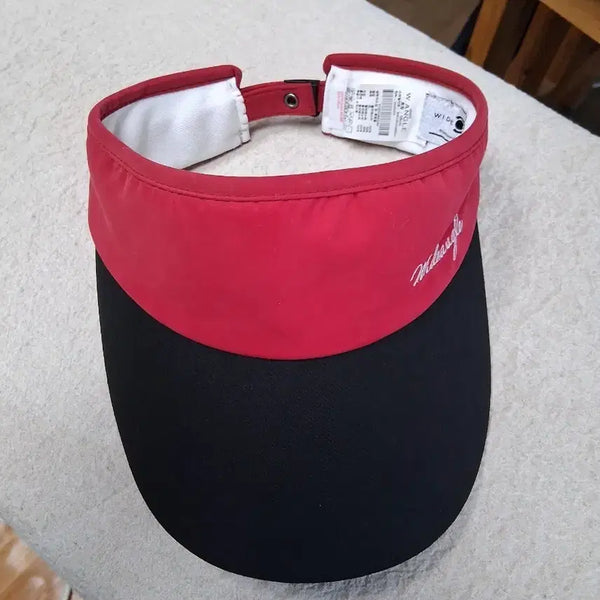 [BUNJANG] Waide Angle Sun Cap Hat Red/Black / 와이드앵글  썬캡 모자 레드/블랙