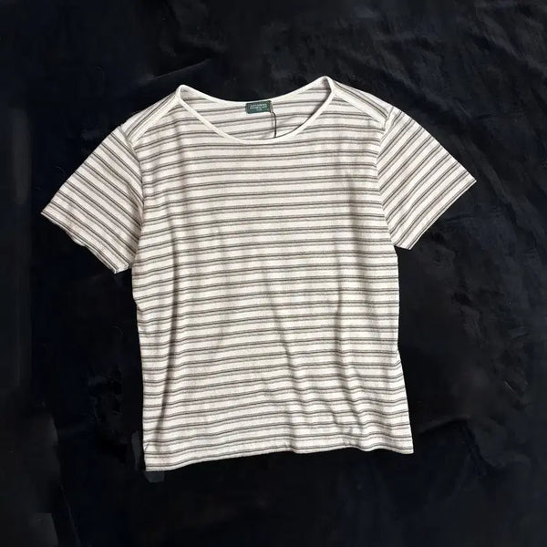 [BUNJANG] Santa Barbara Polo & Racquet Club Striped T-Shirt / 일본빈티지 산타바바라 폴로 앤 라켓 클럽 스트라이프티