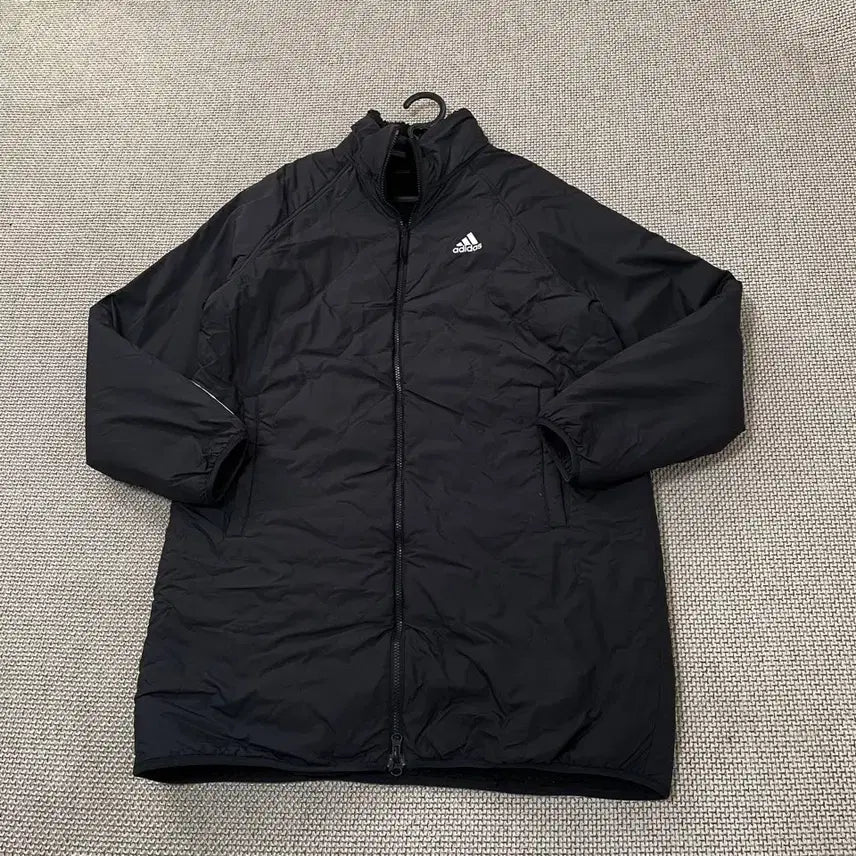[BUNJANG] Adidas Reversible Long Fleece Jacket L / L 아디다스 리버시블 롱 후리스 자켓 B.5338
