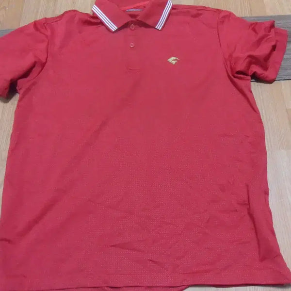 [BUNJANG] Vintage Men's Short-Sleeve Collar T-Shirt / 6천원구제 비트로 남성 반팔 카라 티셔츠 배드민턴복 4
