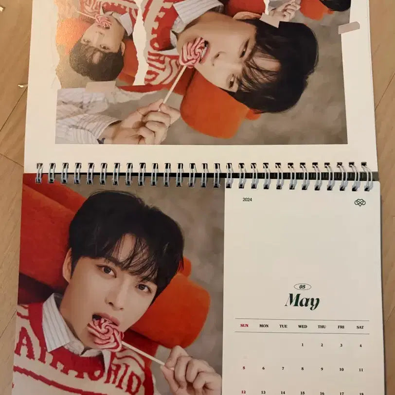 [BUNJANG] Kim Jaejoong 2024 Season's Greetings Calendar Unsealed / [개봉] 김재중 2024년 시그 달력