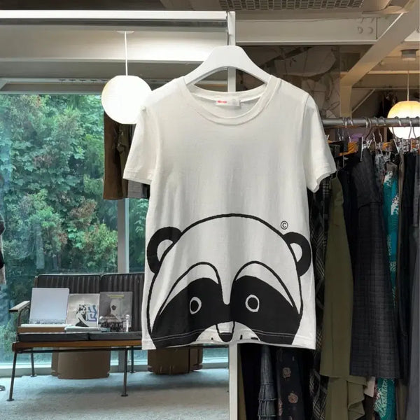 [BUNJANG] Nenet Raccoon T-Shirt / 네넷 라쿤 티셔츠