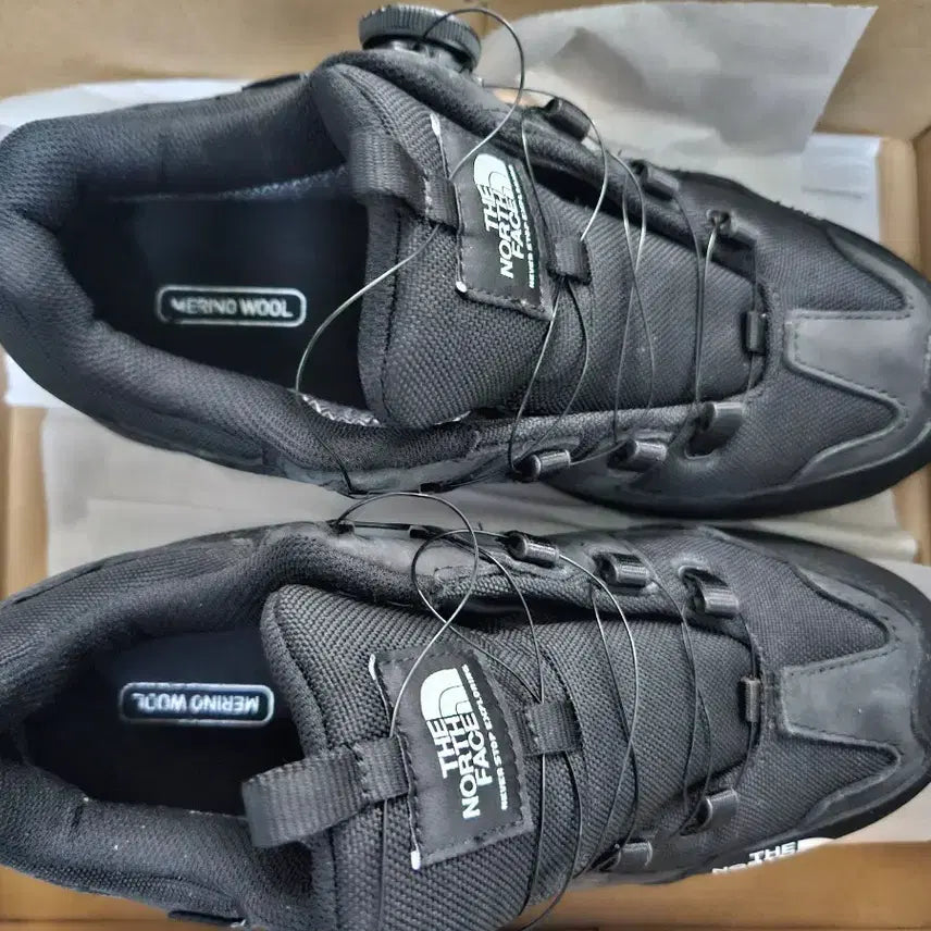 [BUNJANG] The North Face Men's Command Classic BOA Hiking Shoes Black / 노스페이스 등산화/트레킹화 블랙