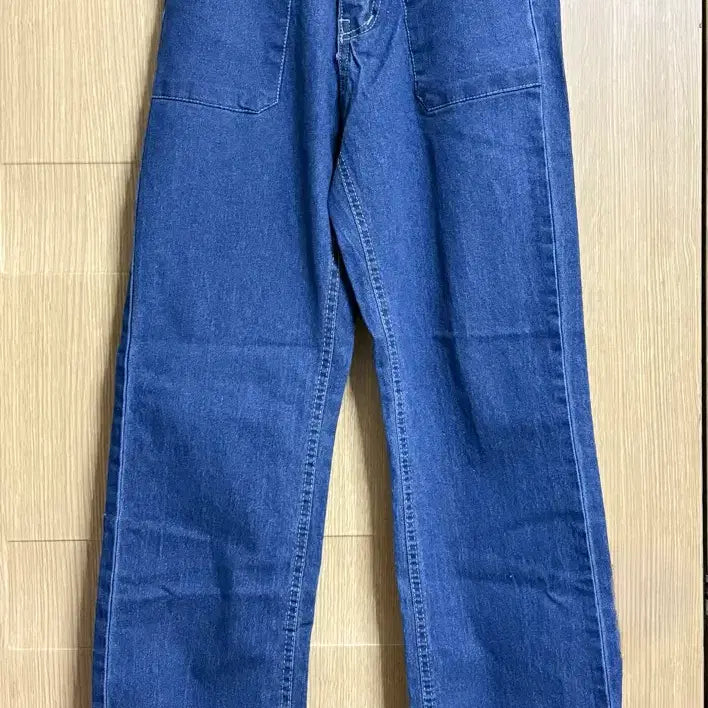 [BUNJANG] Pocket Straight Fit Jeans - Size S / 포켓 일자 청바지 S