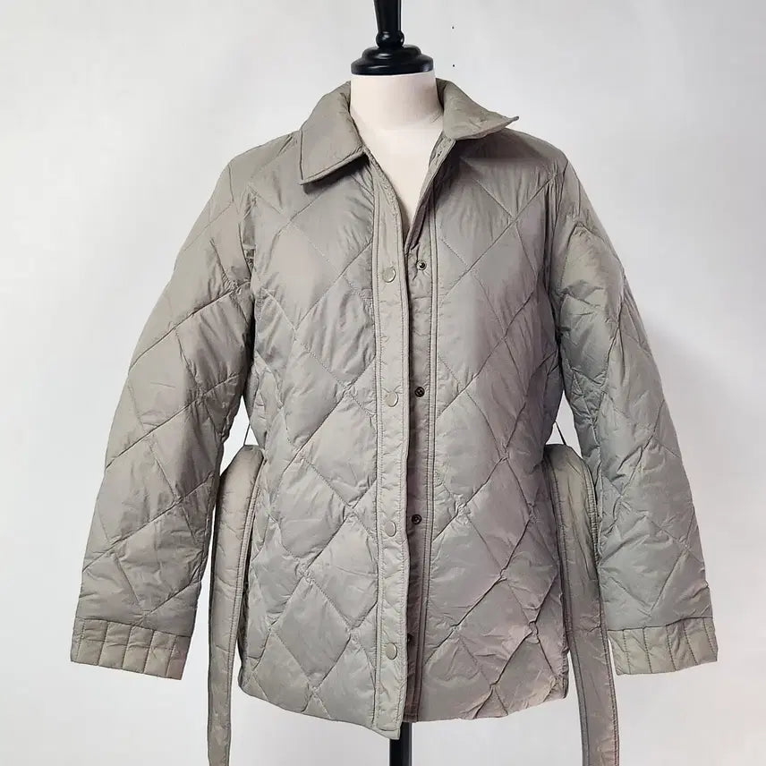 [BUNJANG] Kenneth Cole New York Khaki Quilting Down Padding Coat / 케네스콜 뉴욕 카키 퀼팅 다운 패딩 코트 66