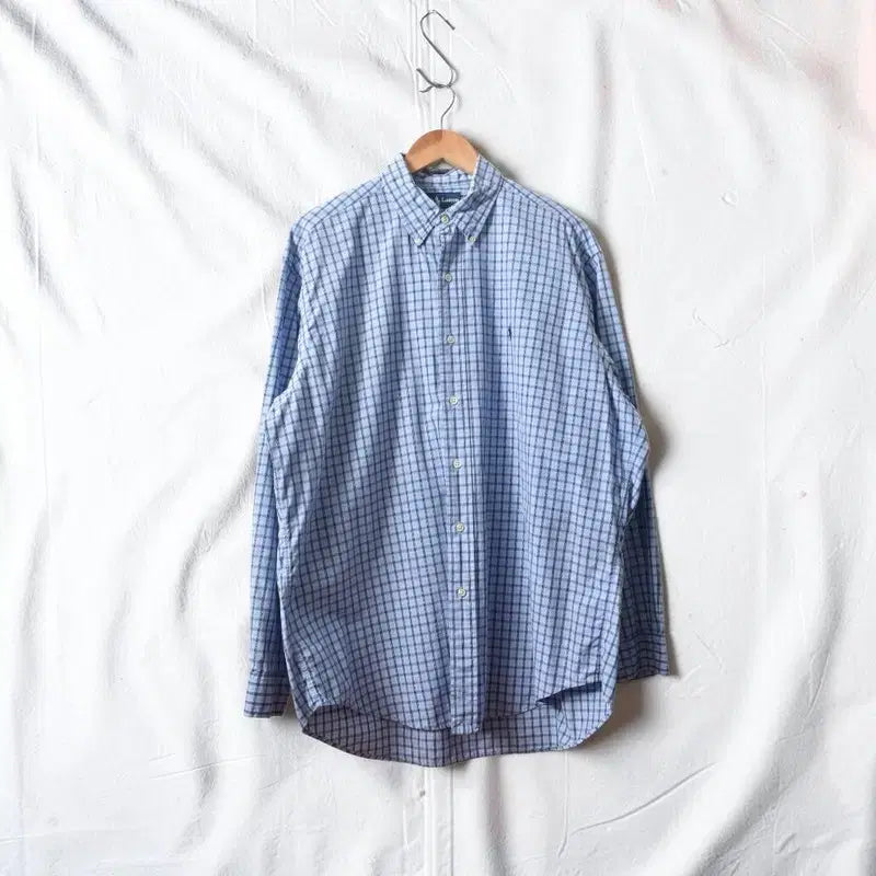 [BUNJANG] Polo Ralph Lauren Blake Check Shirt / 폴로 랄플로렌 체크 셔츠 M0830