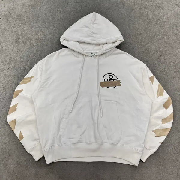 [BUNJANG] Off-White Arrow Tape Hoodie / L 오프화이트 테이프 에로우 후드티