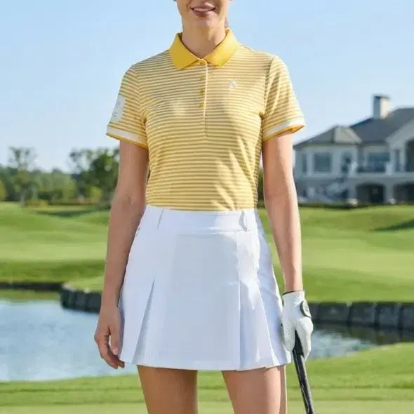 [BUNJANG] Louis Castel Women's Size 100 Short Sleeve Polo Shirt / [100]루이까스텔 기능성 반팔 카라티
