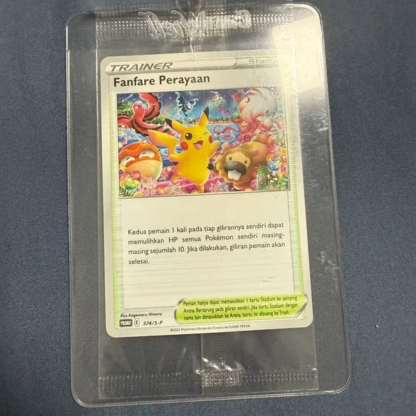 [BUNJANG] Pokemon Card Trainer Fanfare Celebration PROMO 374/S-P / 포켓몬 카드 트레이너 Fanfare Perayaan PROMO 374/S-P