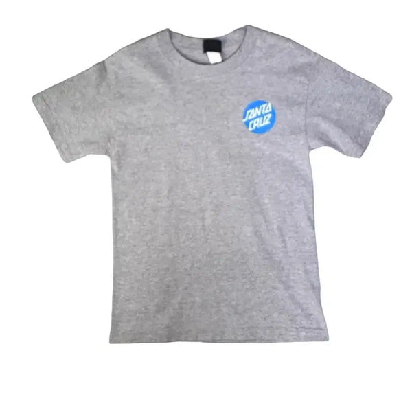 [BUNJANG] 00s Vintage Santa Cruz Skateboards Grey Logo T-Shirt (Size S) / 빈티지 00s 산타크루즈 스케이트 SANTACRUZ 그레이로고 티셔츠 S