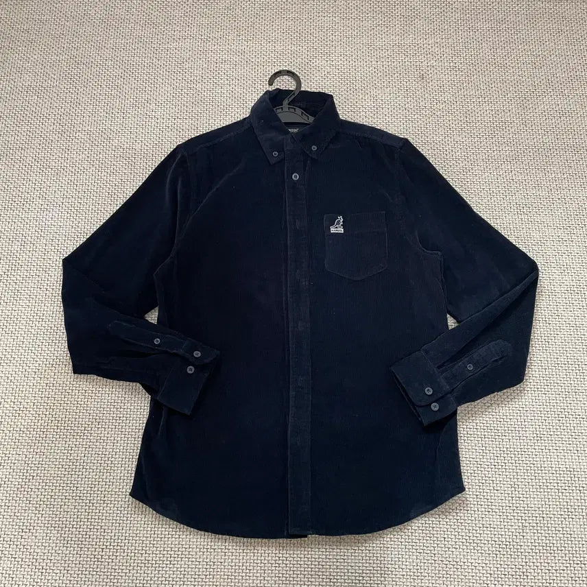[BUNJANG] Kangol Corduroy Shirt / M 캉골 코듀로이 셔츠 남방 N.8668