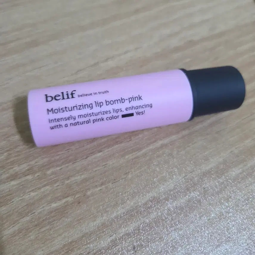 [BUNJANG] Belif Moisturizing Lip Balm Pink (New, Unused) / 새상품) 빌리프 belif 모이스처라이징 립밤 핑크