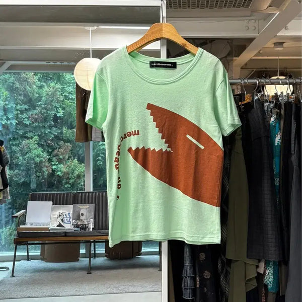 [BUNJANG] Merci Beaucoup Fish T-Shirt / 메르시보꾸 생선 티셔츠