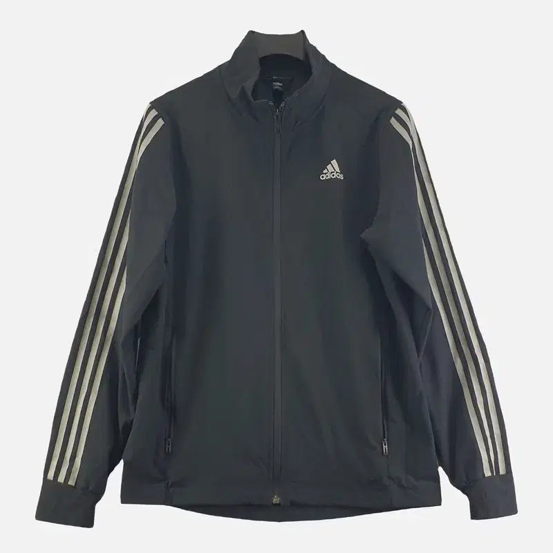 [BUNJANG] Adidas Black Men's Jacket M N8110 / 아디다스 블랙 남자 자켓 M N8110