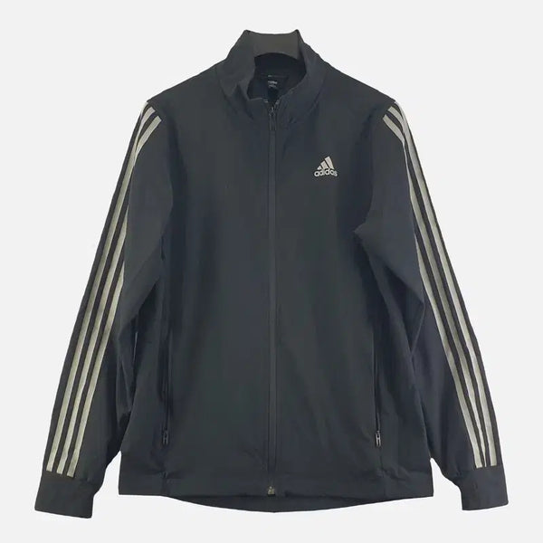 [BUNJANG] Adidas Black Men's Jacket M N8110 / 아디다스 블랙 남자 자켓 M N8110
