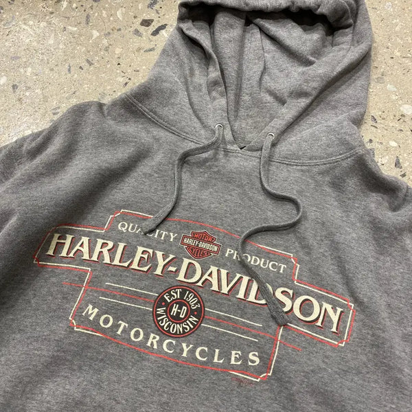 [BUNJANG] Harley-Davidson Hoodie (Men's XL) / 할리 데이비슨 후드 (Man XL)/[H1196]