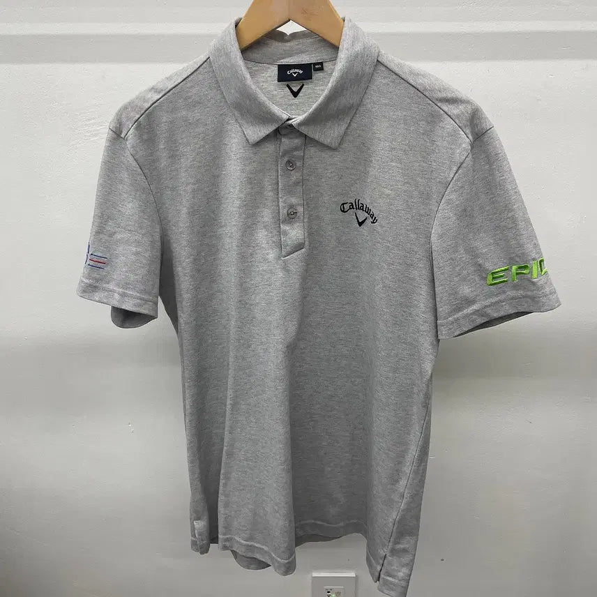 [BUNJANG] Callaway Golf Men's Short Sleeve Polo T-Shirt Size 100 / 100)캘러웨이 골프 반팔 카라 티셔츠