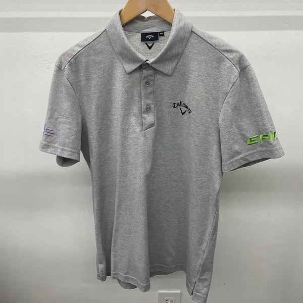 [BUNJANG] Callaway Golf Men's Short Sleeve Polo T-Shirt Size 100 / 100)캘러웨이 골프 반팔 카라 티셔츠