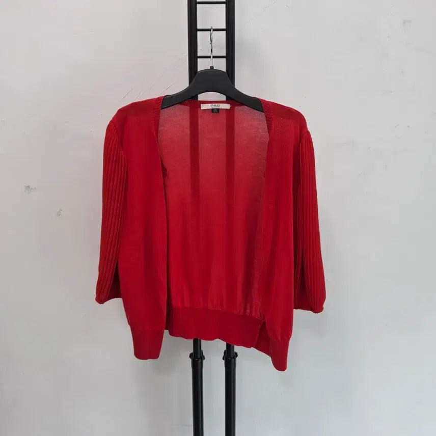 [BUNJANG] Red Valentino Women's Red Cotton Cardigan / 정품 Red Valentino 레드 발렌티노 가디건