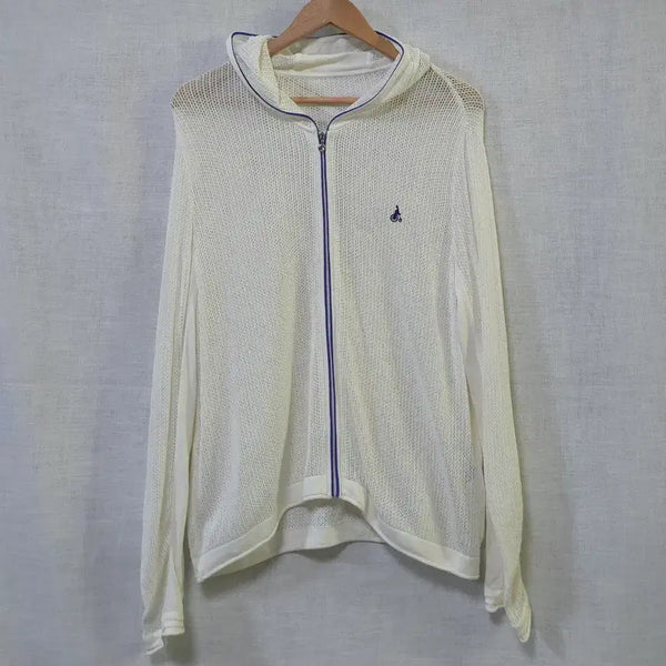 [BUNJANG] Beanpole Golf Women's Mesh See-Through Summer Jacket Cardigan - Size 100 (77) / 빈폴 골프 정품 여름 매쉬 시스루 자켓 가디건 여성 100 77