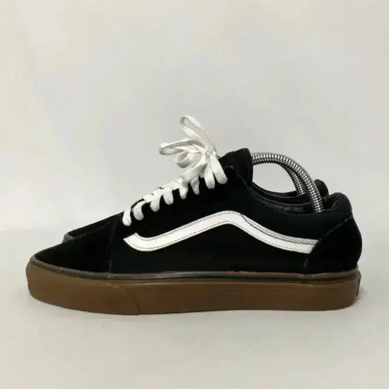 [BUNJANG] Vans Old Skool Black & Brown Sneakers (260mm) / 79.반스 블랙&브라운 스니커즈 단화[260]