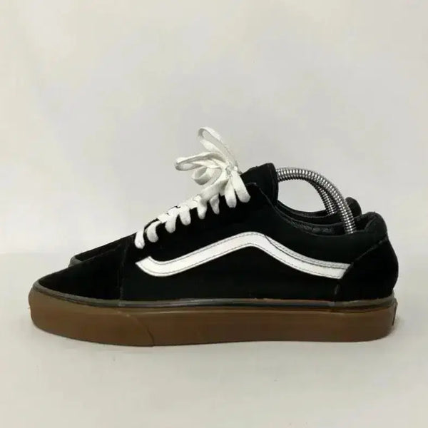 [BUNJANG] Vans Old Skool Black & Brown Sneakers (260mm) / 79.반스 블랙&브라운 스니커즈 단화[260]