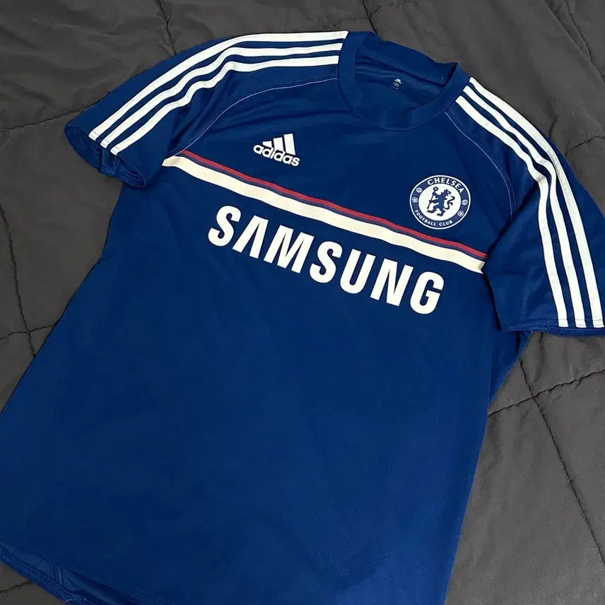 [BUNJANG] Adidas Chelsea FC Training T-Shirt Medium / 아디다스 삼성 첼시 반팔  미디움