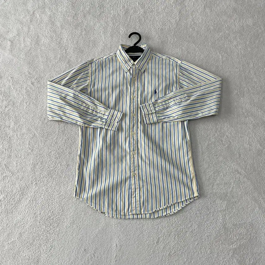 [BUNJANG] Polo Ralph Lauren Custom Fit Striped Shirt / 100 폴로 커스텀핏 스트라이프 셔츠