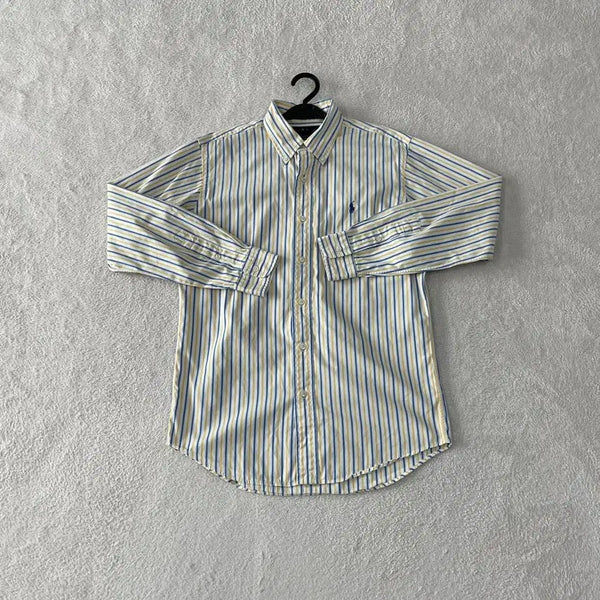 [BUNJANG] Polo Ralph Lauren Custom Fit Striped Shirt / 100 폴로 커스텀핏 스트라이프 셔츠