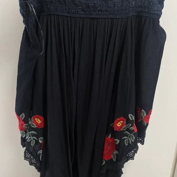 [BUNJANG] Forever 21 Off-the-Shoulder Dress with Elastic Shoulder Band / 포에버21 어깨밴딩 오프숄더 원피스 m