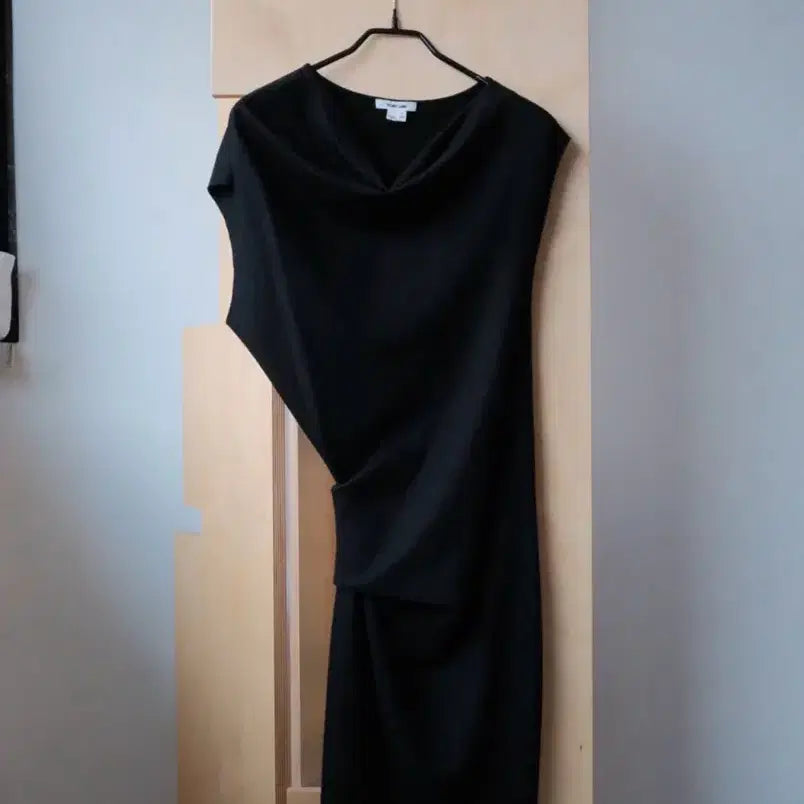 [BUNJANG] Helmut Lang Asymmetric Drape Dress / 헬무트랭 비대칭 드레이프 원피스