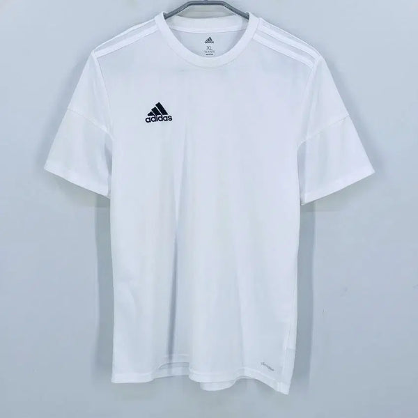 [BUNJANG] Adidas Men's Summer Slim Fit T-Shirt White (HU46108) / 아디다스 남성 여름 슬림핏 반팔티 화이트105 (HU46108)