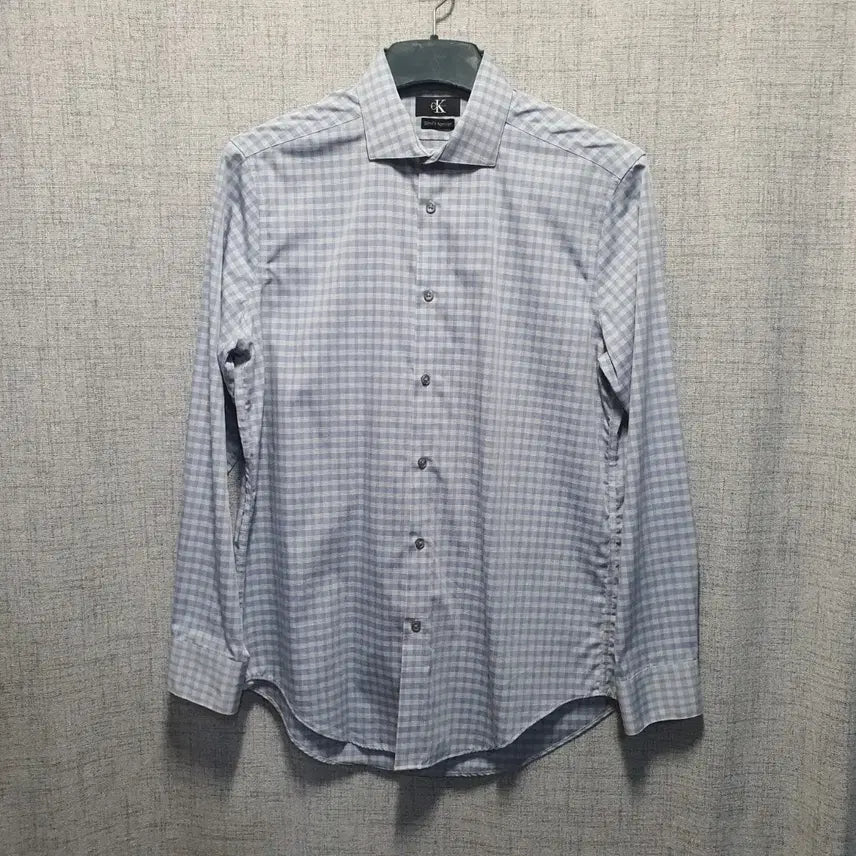 [BUNJANG] Calvin Klein Men's Slim Fit Check Shirt M / 캘빈클라인 남성 슬림핏 체크 셔츠 M